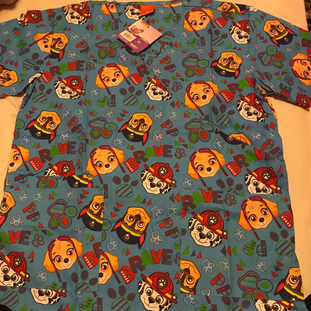 Nickelodeon Paw Patrol Scrub Top